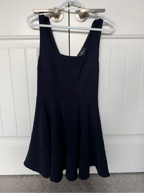 Lulu's Black Sleeveless Fit & Flare Dress